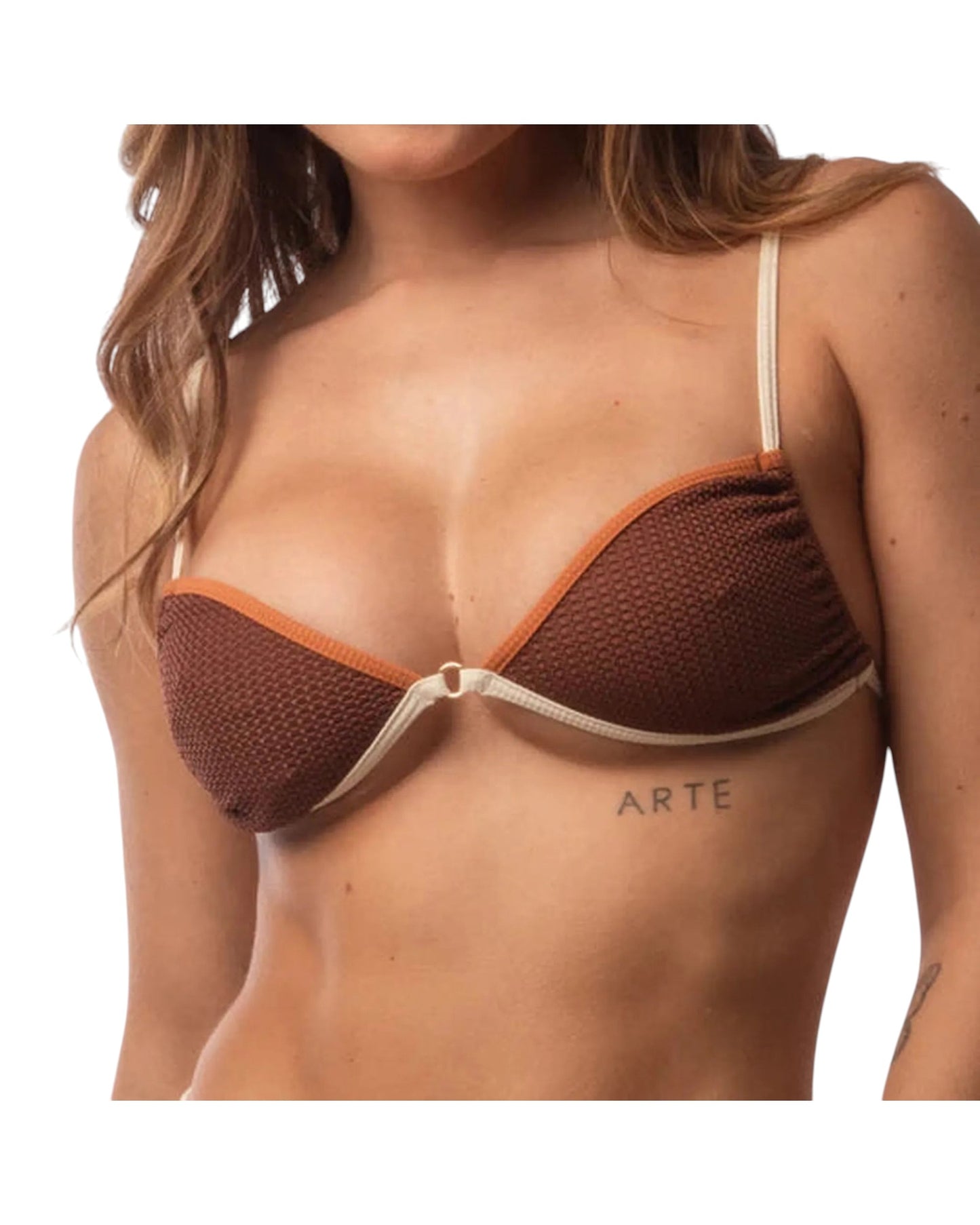 CARMEL BROWN FIXED TOP
